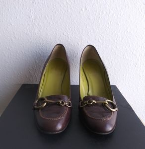 COACH Aubrey Buckled Pump
